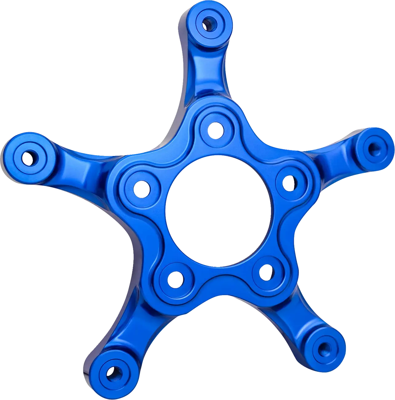 Adaptador De Rotor Spider Azul Para Harley Davidson FLT 24-UP
