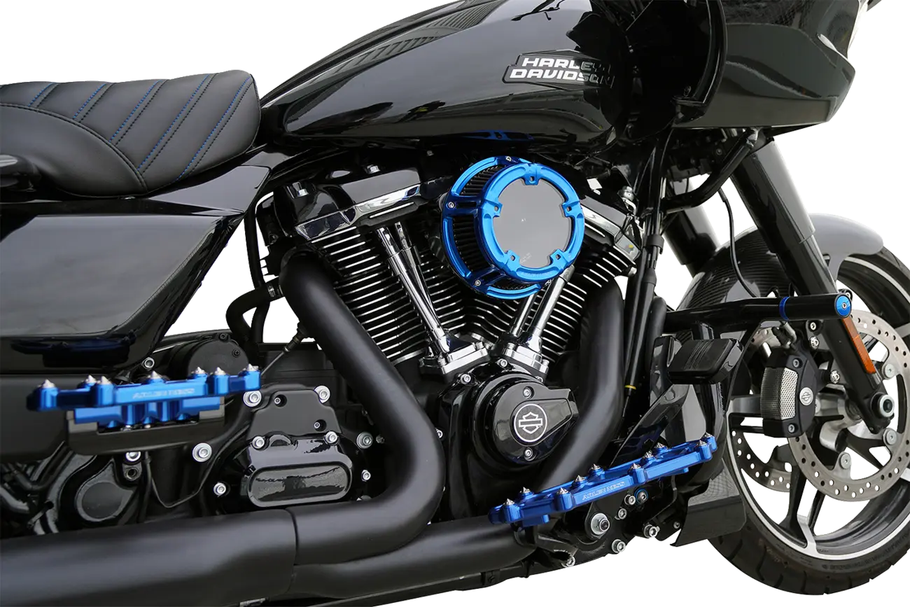 Method™ Clear Series Luftfilter blau für Harley Davidson FLTR/FLHX