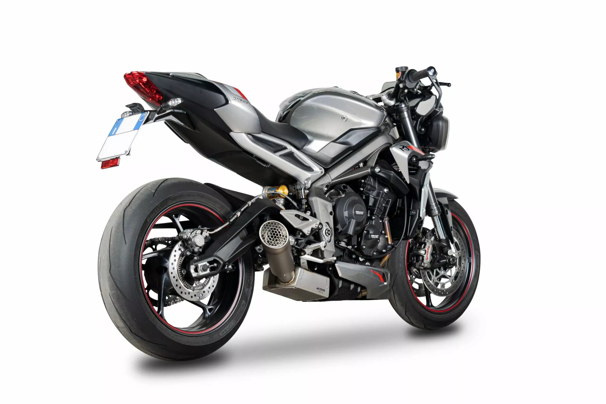 Grid-O Racing 3/4 Exhaust System For Triumph Street Triple 765 RS/R/S 20-22