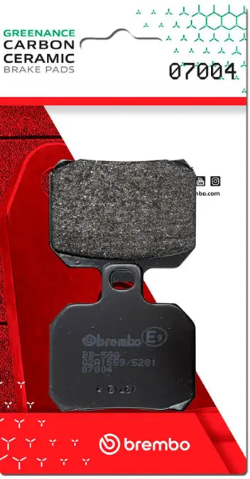 Pastilla de freno carbono ceramico para Offroad