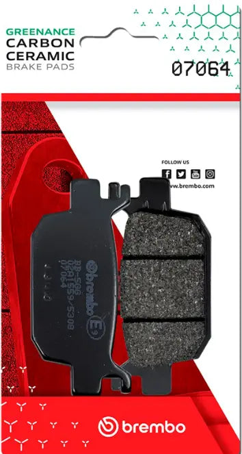 BREMSBELAG GENUINE CARBON CERAMIC PRIME LINE Bremsbelag CC CAR/CER RR
