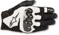 Guantes moto homologados SMX-1 Air Carbon V2  SMX1 AIR V2 BLACK/WHT 3X