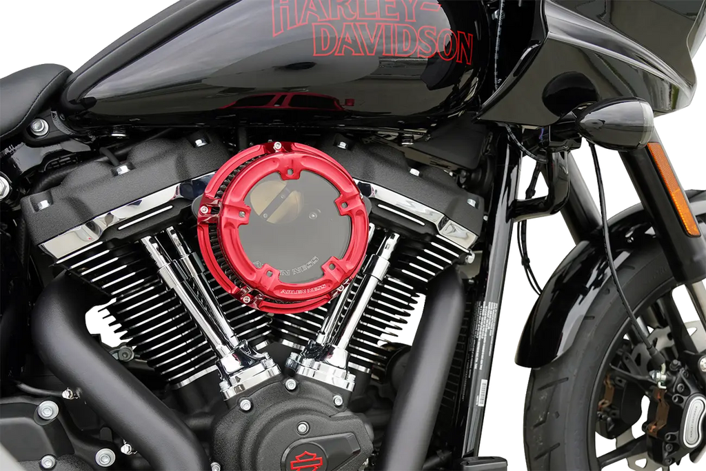 Filtro de aire Method™ Clear Series rojo para Harley Davidson FLTR/FLHX