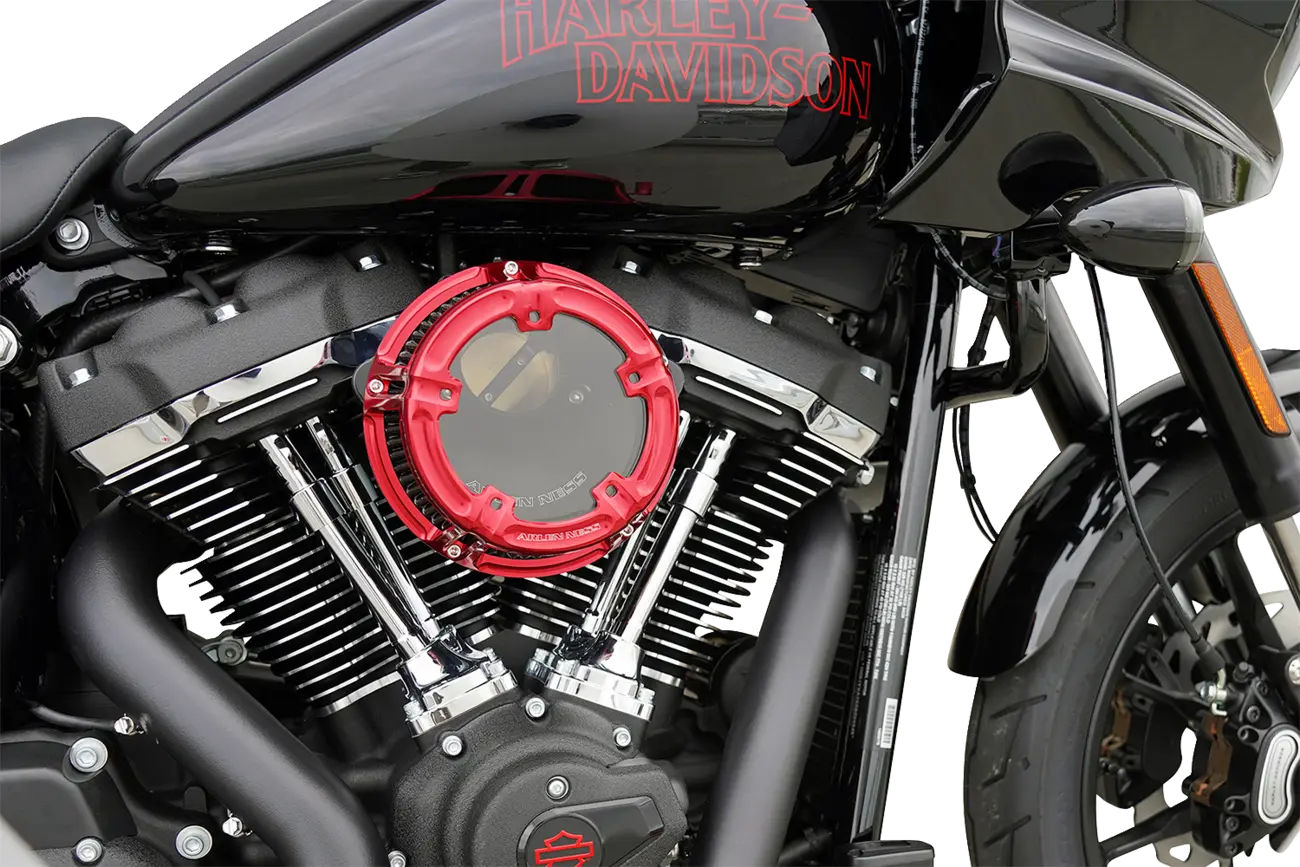 Filtro de aire Method™ Clear Series rojo para Harley Davidson FLTR/FLHX
