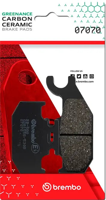 Pastilla de freno carbono ceramico para Benelli, Suzuki
