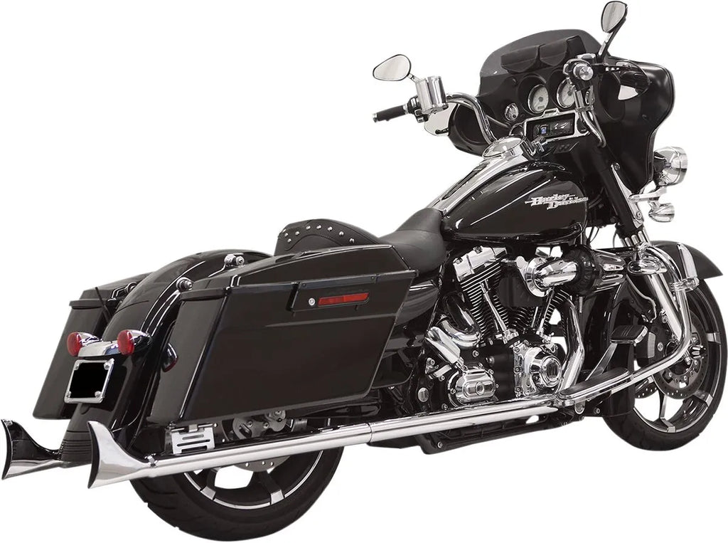 Silenciadores cola de pez 33" cromados para Harley Davidson Touring
