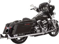 Silenciadores cola de pez 33" cromados para Harley Davidson Touring
