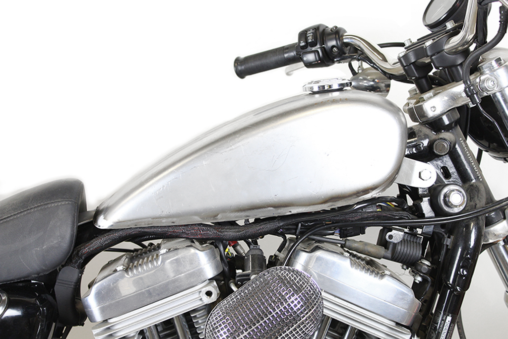 2 Gallon Steel Gas Tank Raw For Harley Davidson