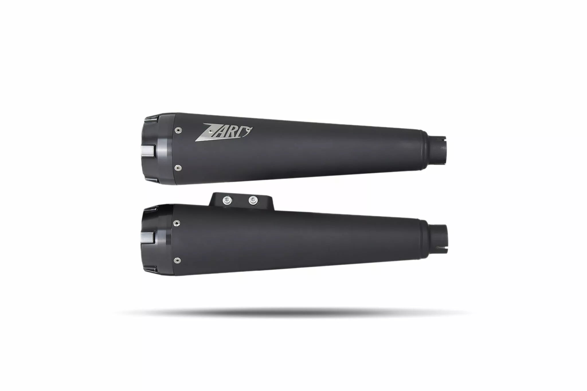 Silenciadores Slip-On E4/E5 Cónico Negro Para Harley Davidson Softail M8 17-24