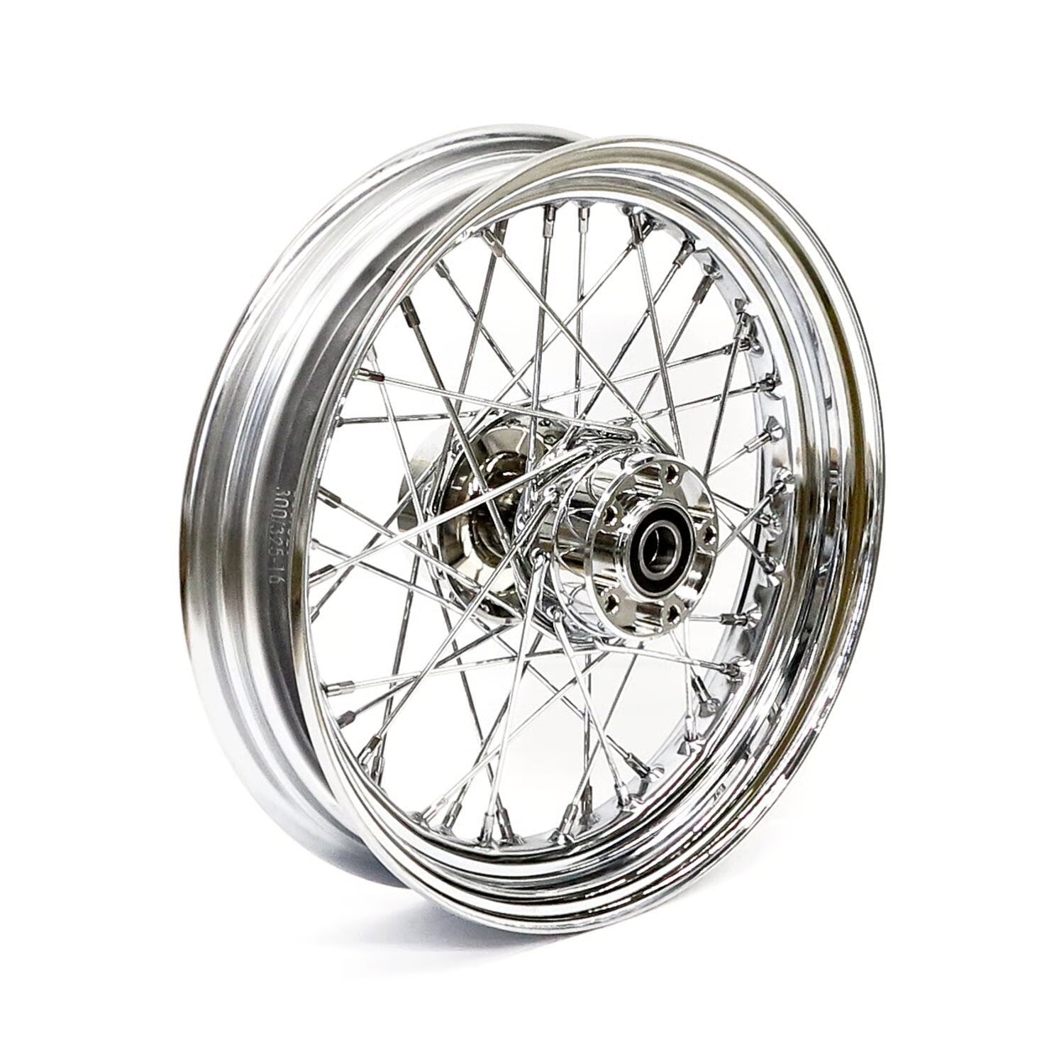 Rueda delantera radios cromada 3.00 X 16" para Harley-Davidson Touring