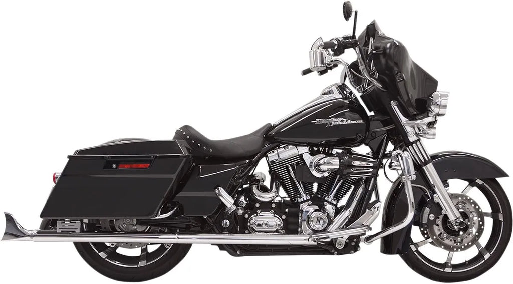 Silenciadores cola de pez 33" cromados para Harley Davidson Touring