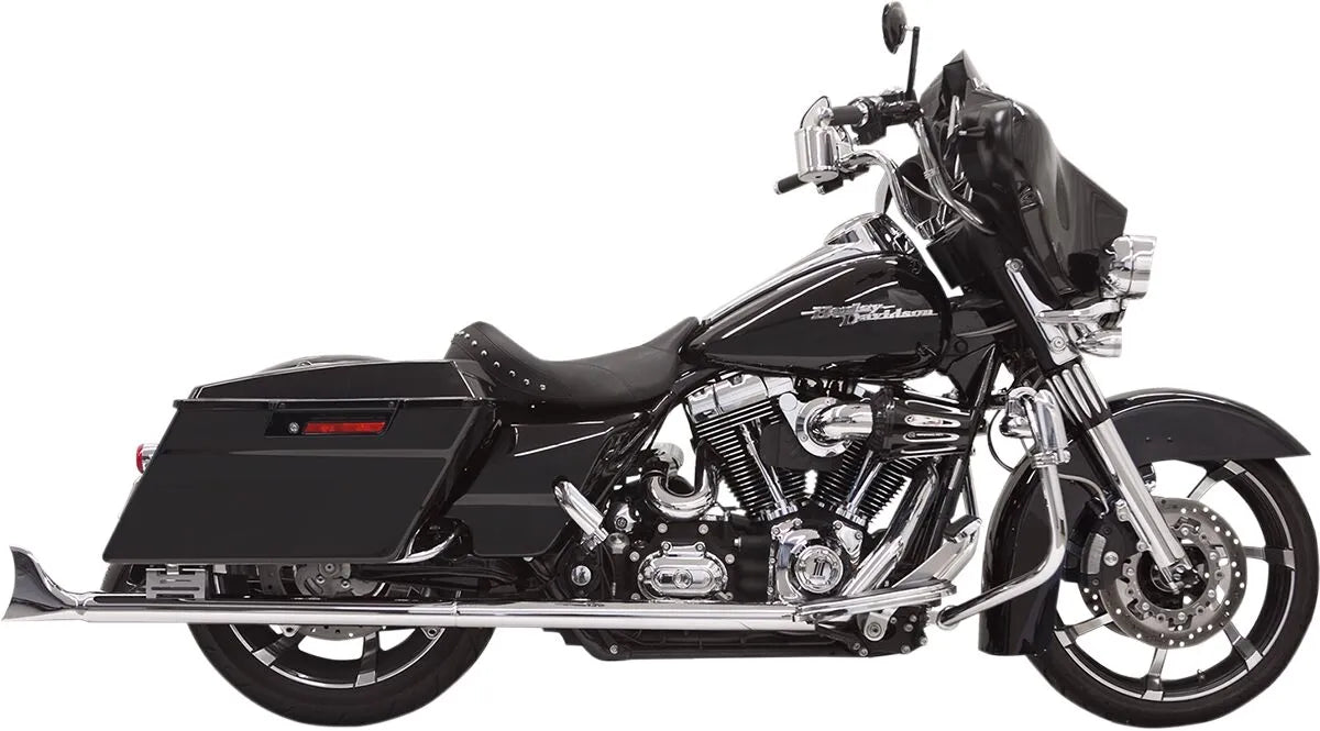 Silenciadores cola de pez 33" cromados para Harley Davidson Touring