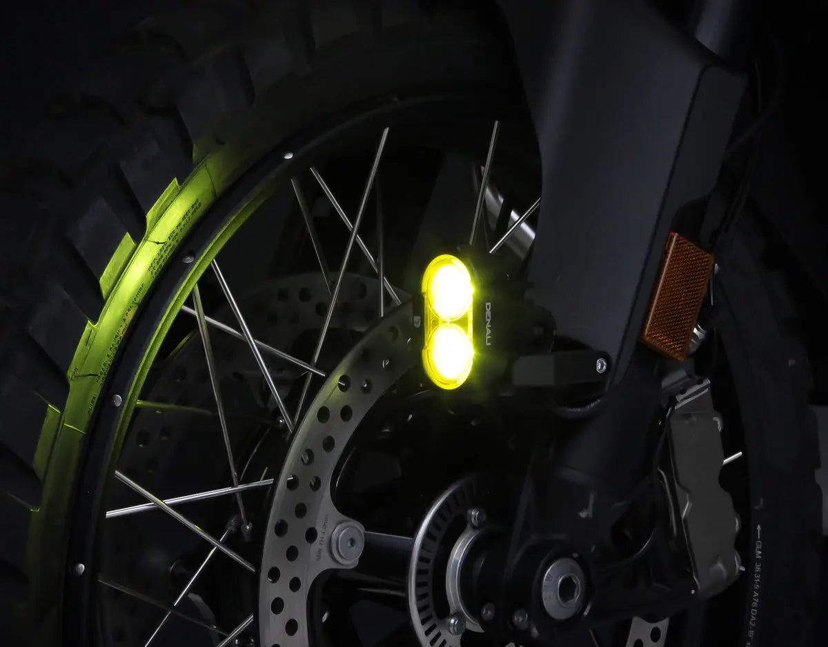 DL2 Spot Yellow Sweep Lighting for Motorcycle