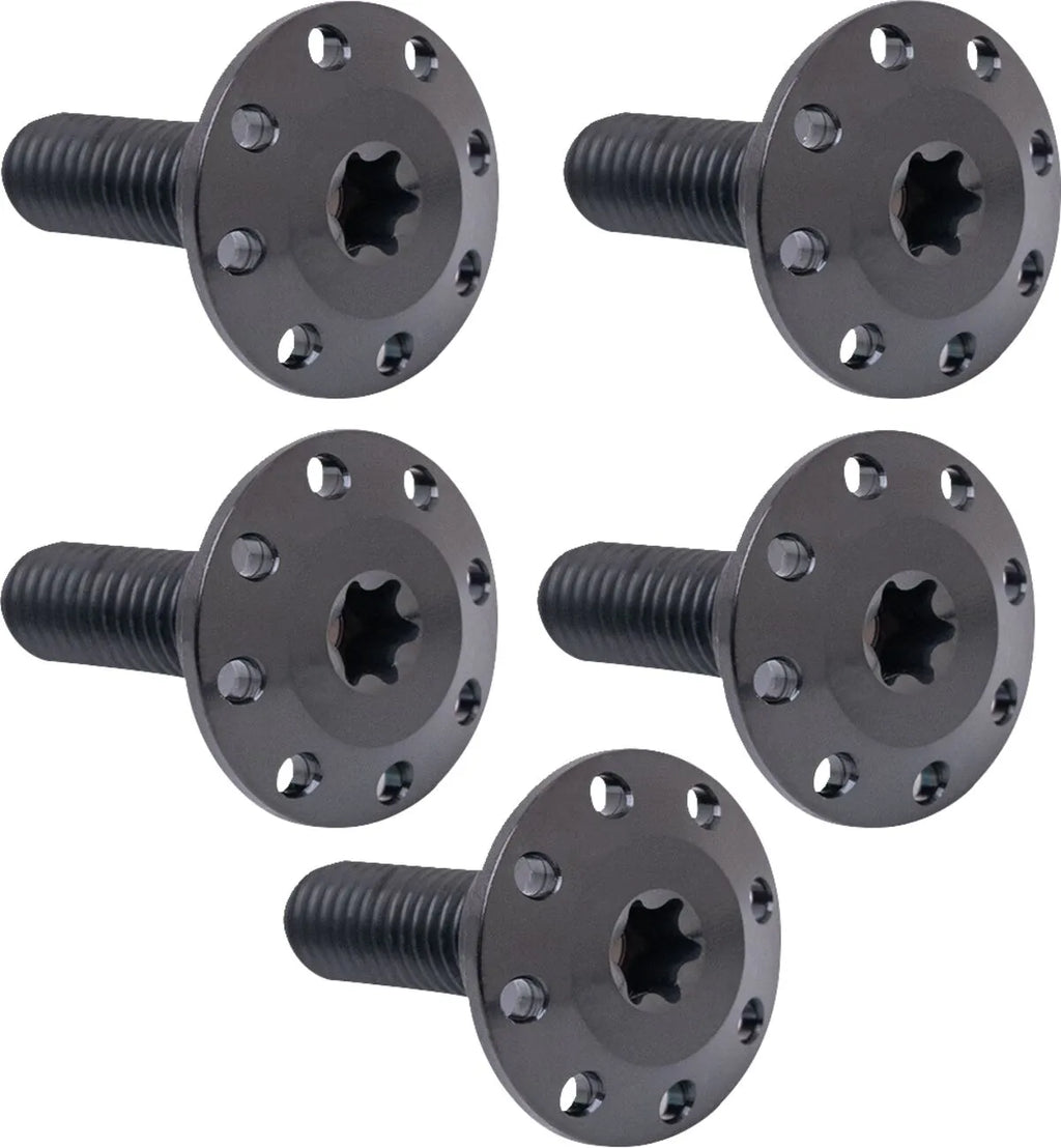 Tornillos disco feno titanio negro para Harley-Davidson 41500020
