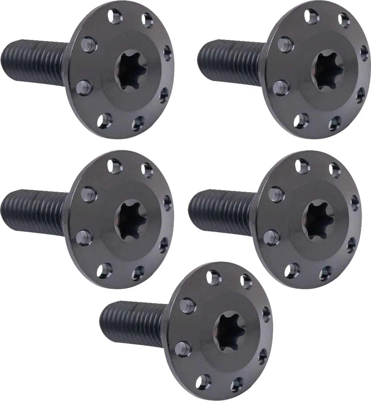 Tornillos disco feno titanio negro para Harley-Davidson 41500020