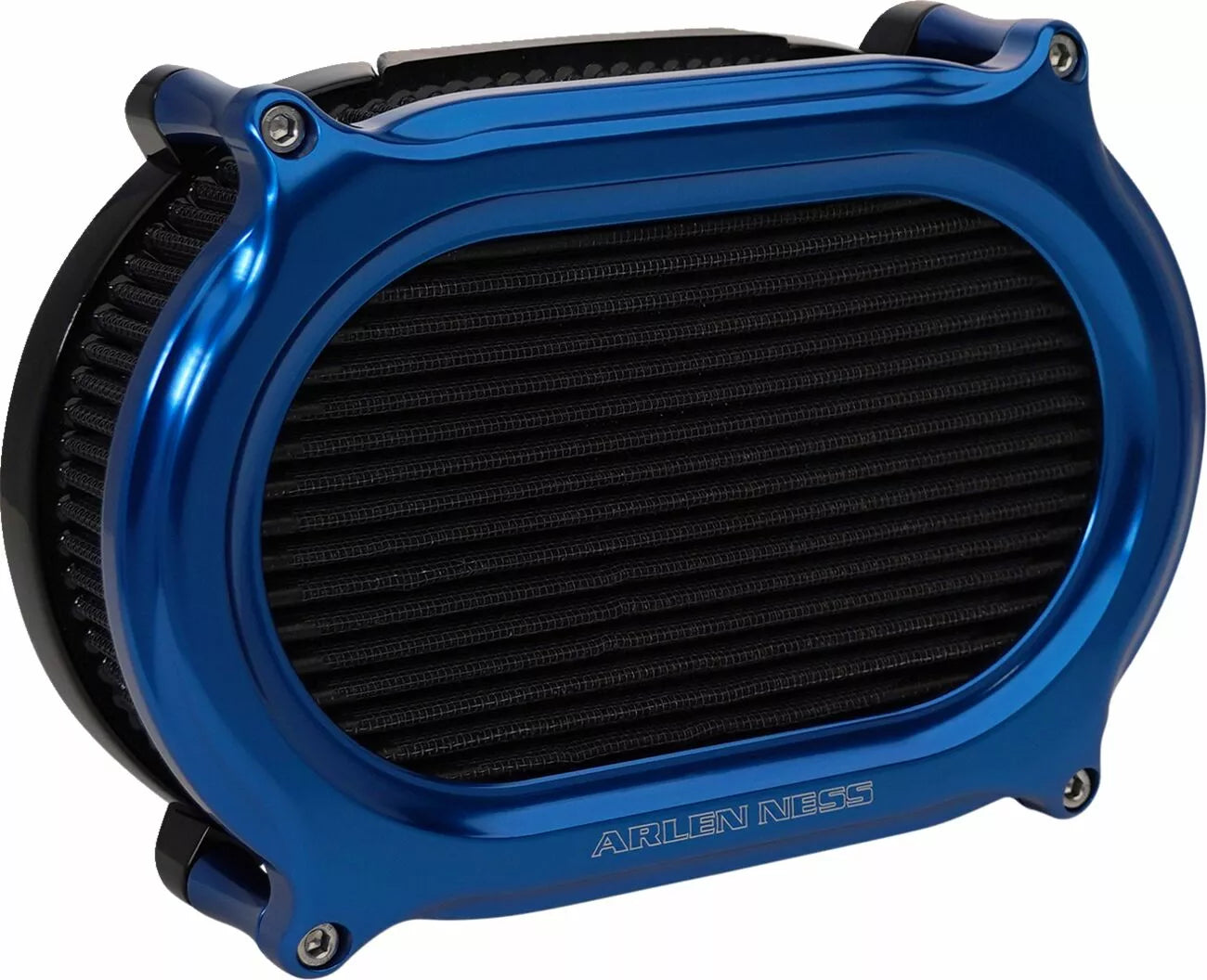 Stage II Oval Performance Blue Luftfilter-Kit für Harley Davidson