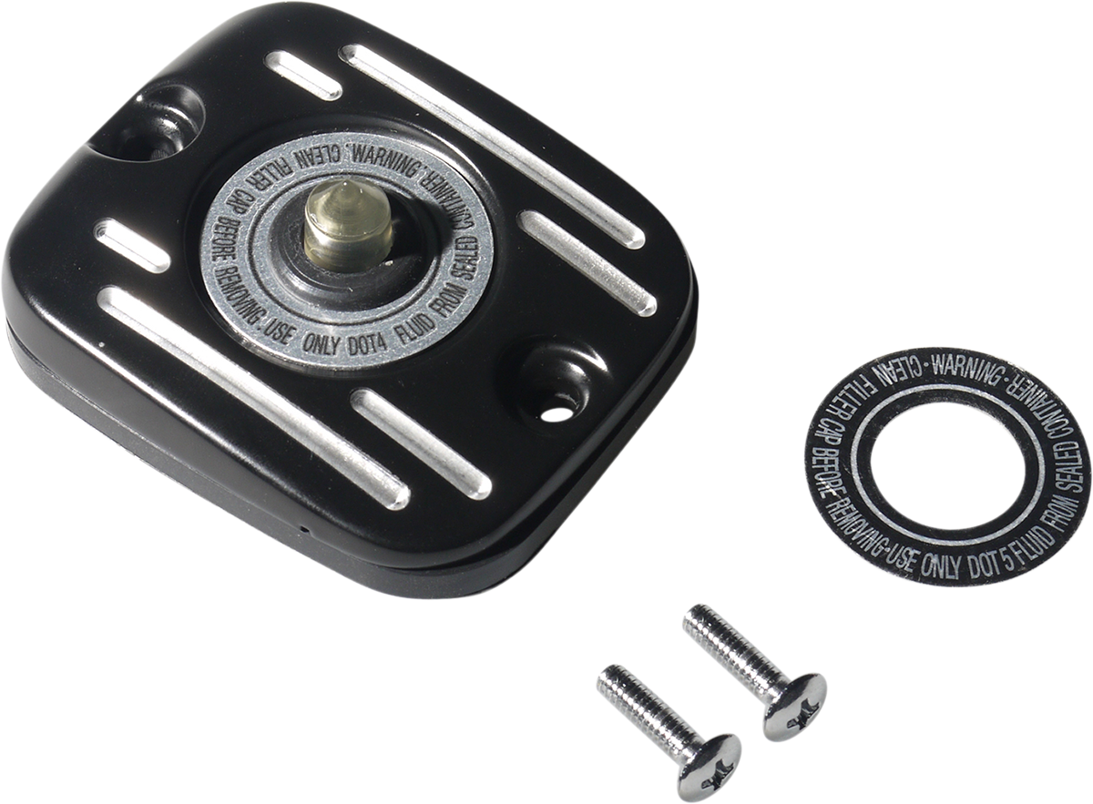 Tapa Bomba De Freno Delantero Edge Cut Para Harley Davidson