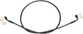 Latiguillo freno delantero acero inoxidable negro para Harley-Davidson