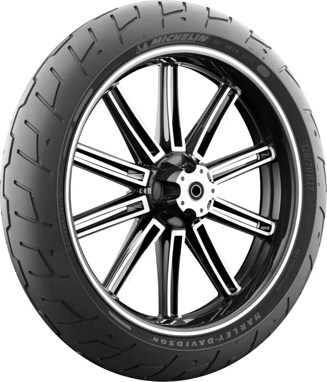 Neumático delantero Scorcher 21 SCHR21 F 120/70R17 58V TL para Harley Davidson