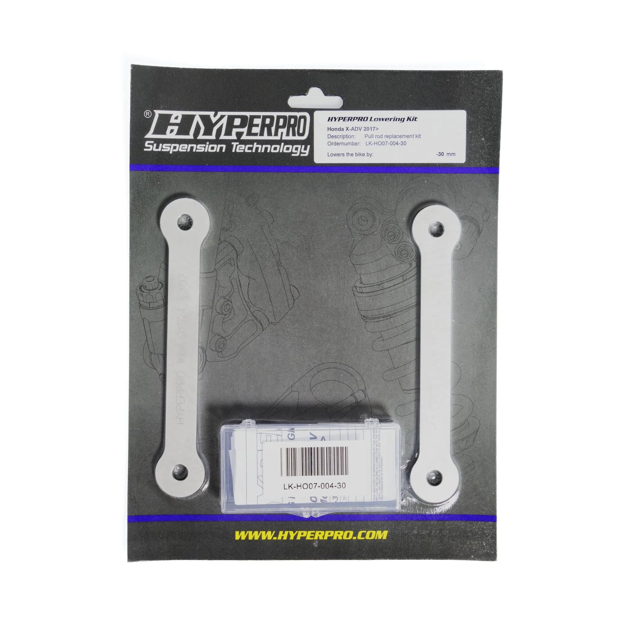 Kit bajar suspension trasera para Honda X-Adv