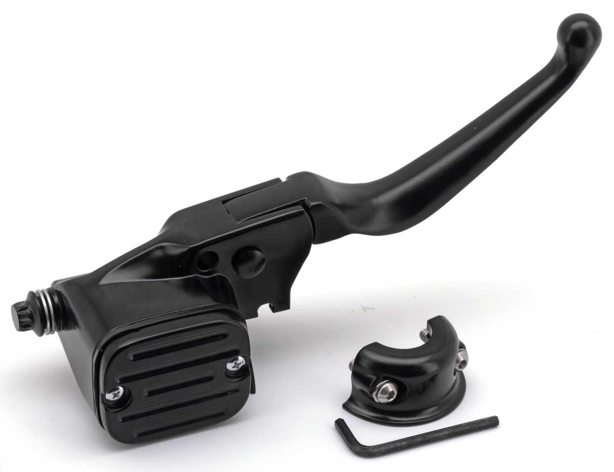 Bomba freno delantero negro para Harley-Davidson 1996-2017