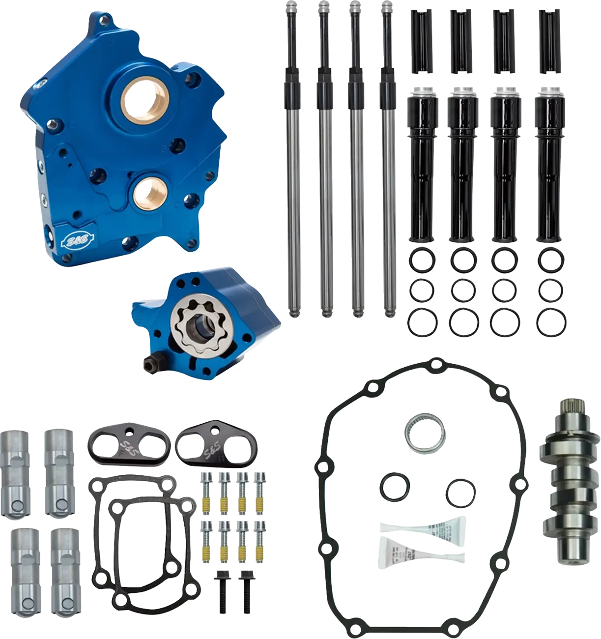 Kit de cofre de levas con árbol de levas HPT560 CAM CHEST Kit HPT560 M8 W/VVT BLK
