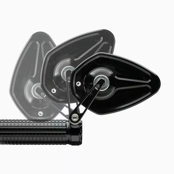Mo.View Sport 60 Folding Rearview Mirror for Harley Davidson