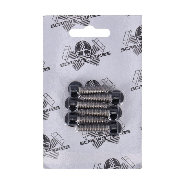 Kit Tornillos Negro Tapa Superior Transmisión Para Harley Davidson 2007-2023