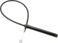 Black vinyl upper clutch cable -1.0 STD. for Harley Davidson