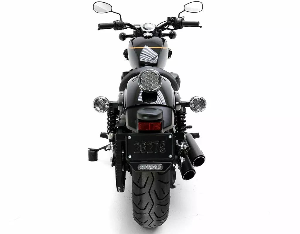 LED Brake Light Kit B6 With License Plate Holder For BMW/KTM/Kawasaki/Honda/Ducati