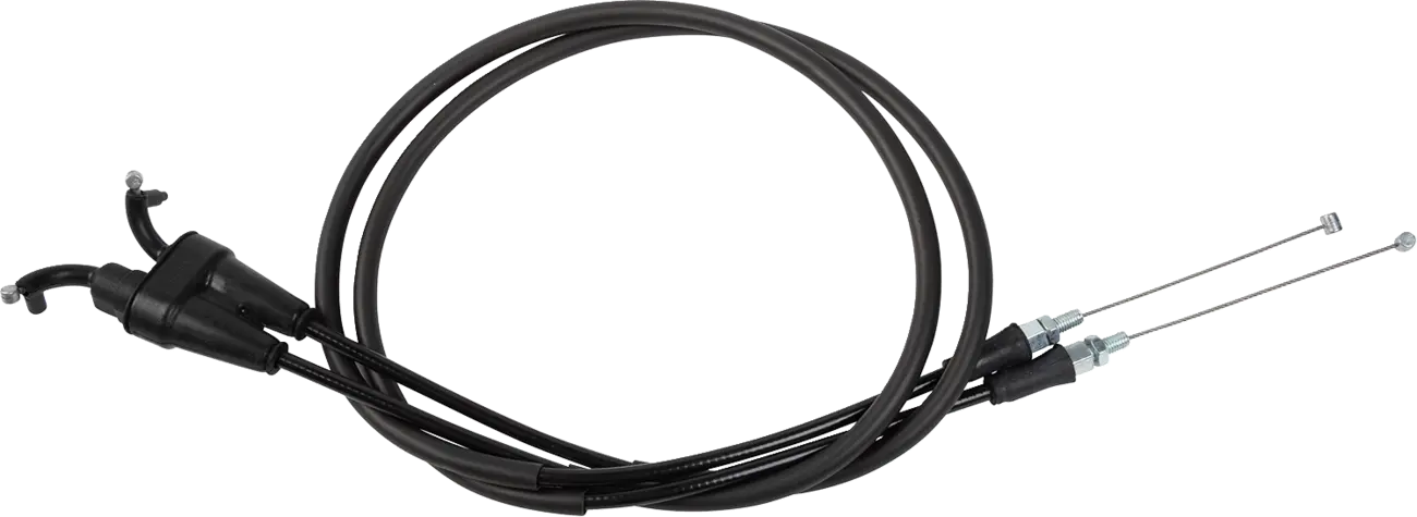 Black Vinyl Throttle Cable for Motorcycle
