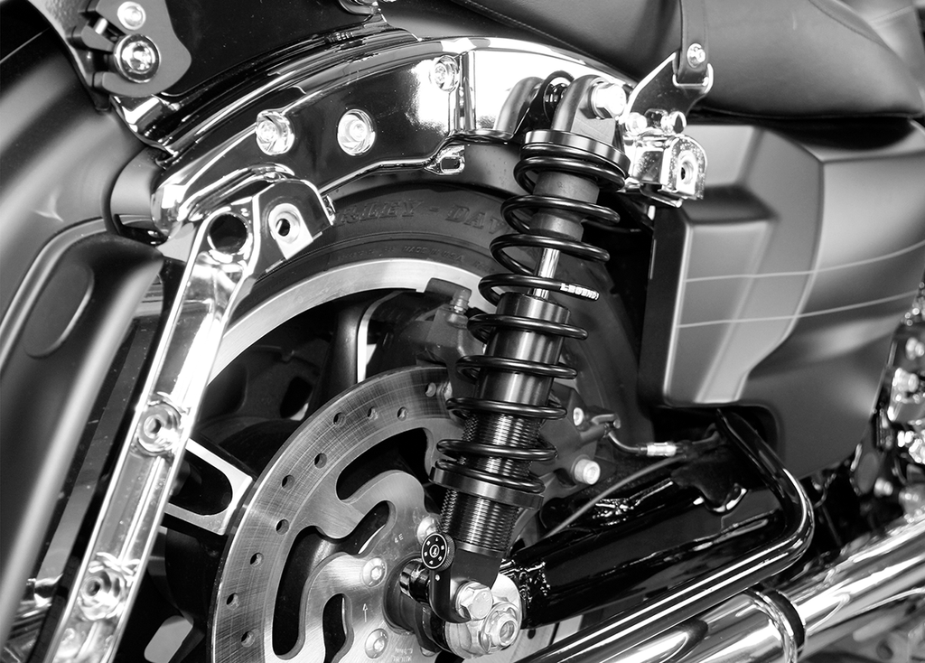 Amortiguadores De Suspensión Ajustables Legend Revo-A De 12" Para Harley-Davidson Touring