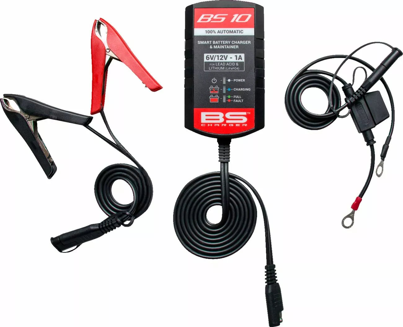 Cargador / Mantenedor De Baterías Smart BS10 6V/12V-1A