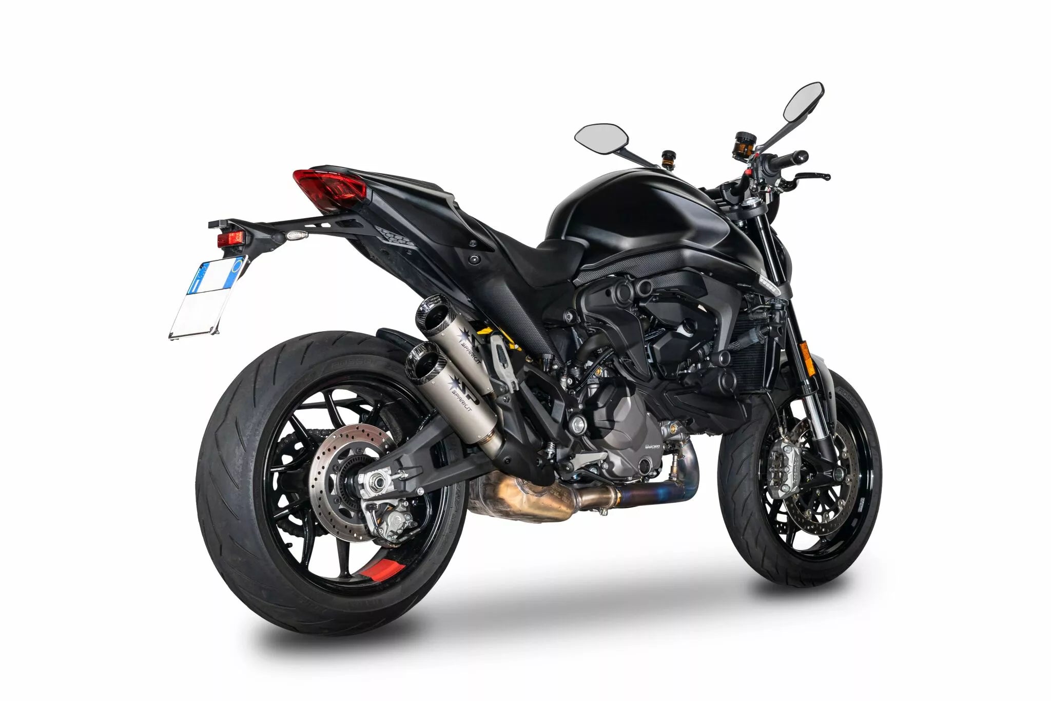 Dyno Slip-On Mufflers for Ducati Monster 937 21-24