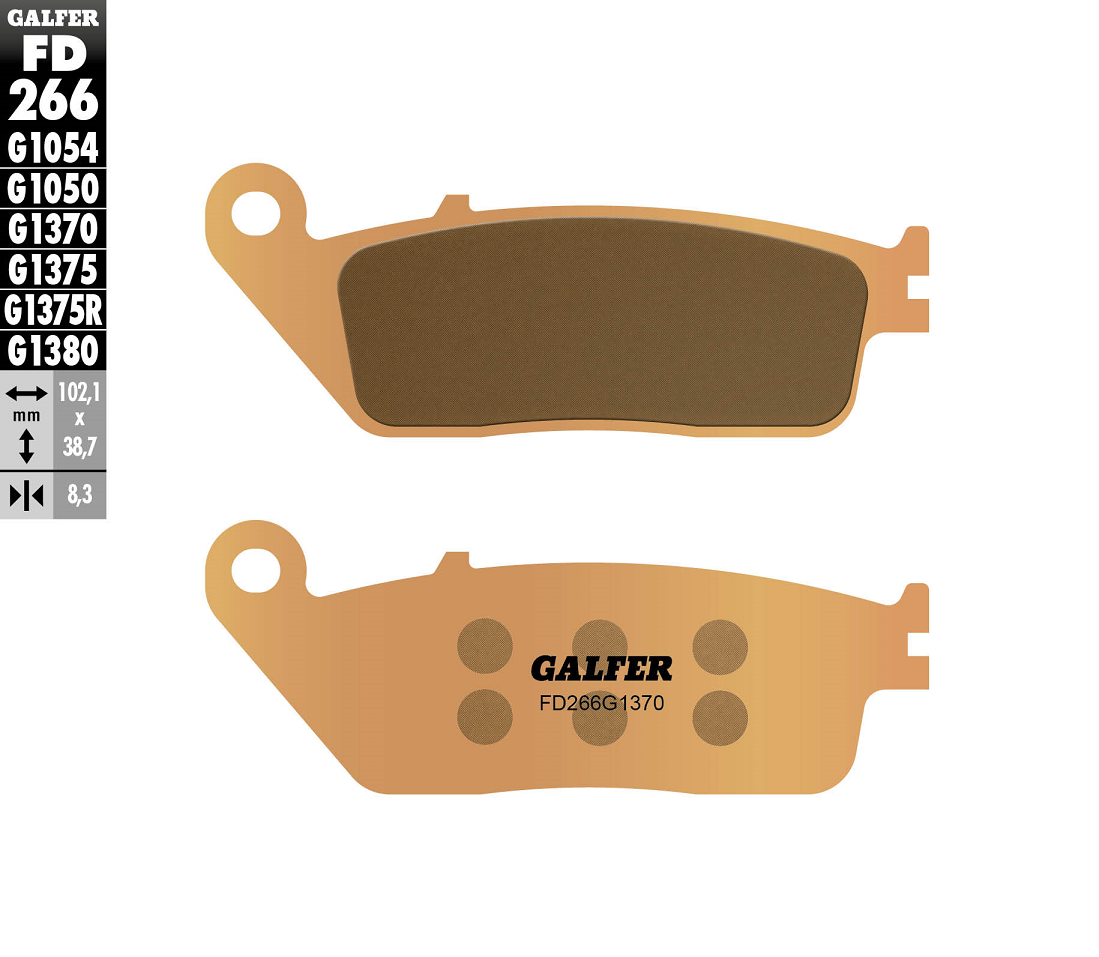 HH Sintered Brake Pads for Honda CB 350 RS 21-