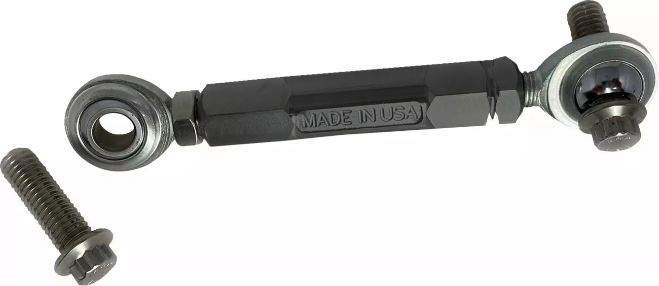 Bieleta Estabilizadora Delantera Ajustable Para Harley-Davidson 2009- Touring Negra