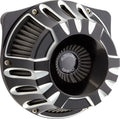 Kit filtro de aire Inverted Series Deep Cut negro para Harley Davidson - FLTR/FLHX 23-25