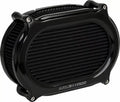 Stage II Oval Performance Luftfilter Kit Schwarz für Harley Davidson