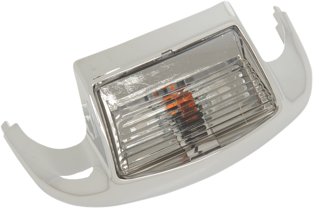 Embellecedor Luz Punta Guardabarros Delantero Ahumado Para Harley-Davidson