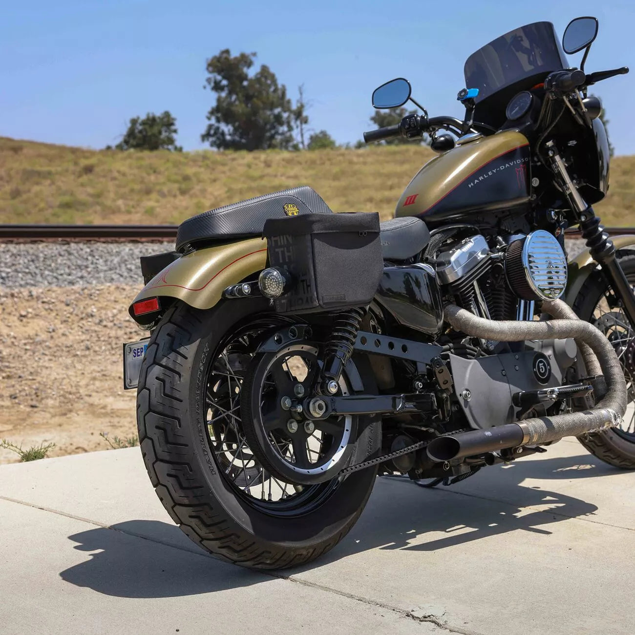 Alforjas Trashin Essential Mini 8L Para Harley Davidson