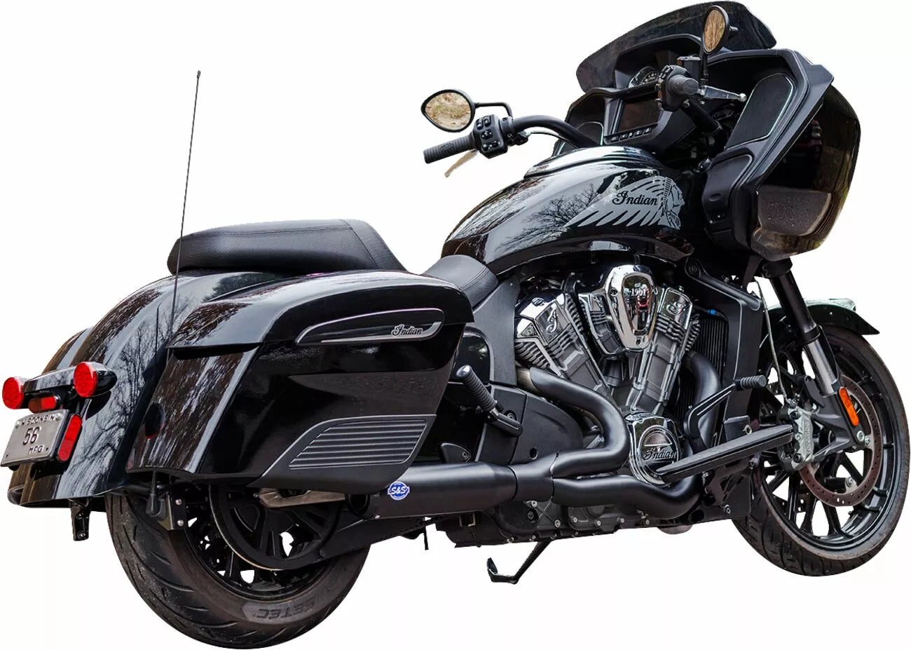 Sistemas De Escape 2 En 1 Qualifier Guardian Black Para Indian