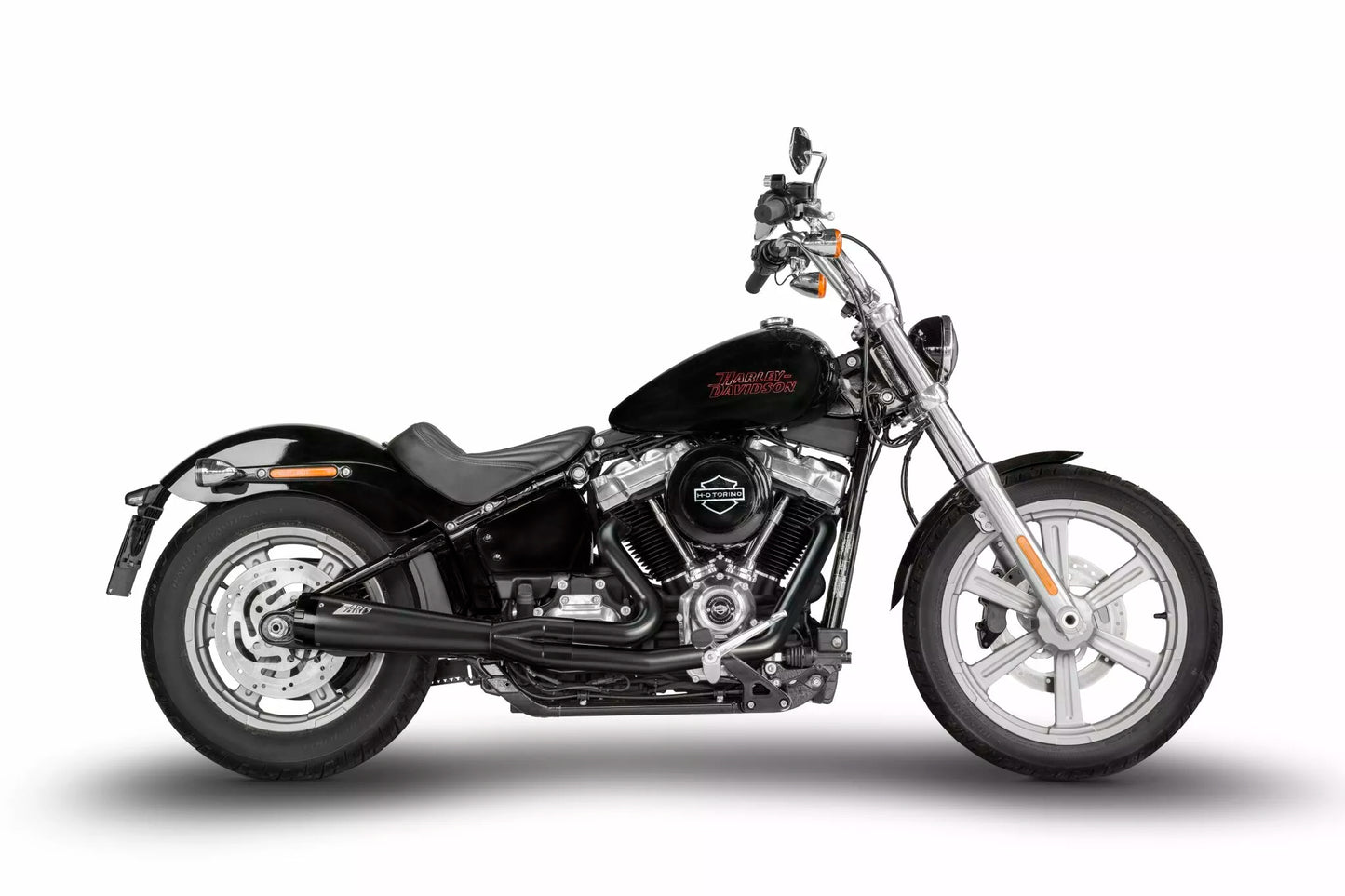 Harley-Davidson Uitlaat Matte Zard 2: 1 voor Harley-Davidson Softail 17-24