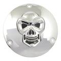Tapa Calavera Derby De 5 Agujeros. Cromo Para Harley-Davidson