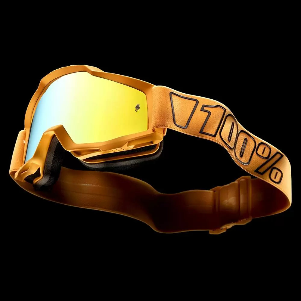 100% MX Motocross / Enduro Goggles The Accuri Luminari Mirror Gold