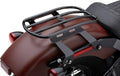 Parrilla portaequipajes individual negro para Harley-Davidson Softail M8