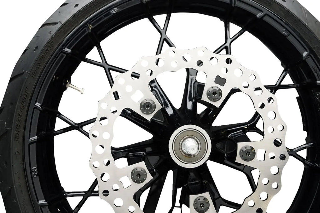 Tornillos disco feno titanio negro para Harley-Davidson 41500020