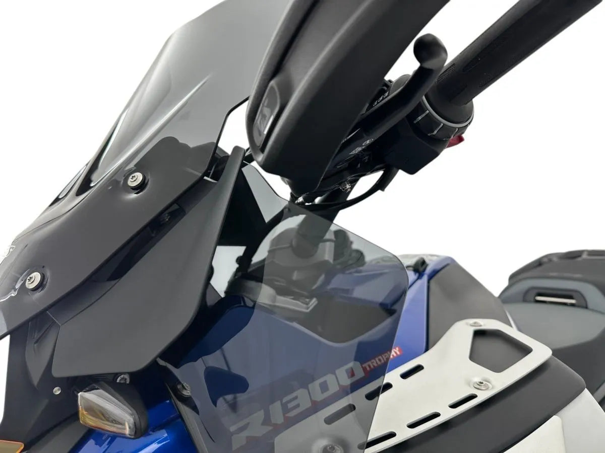 Dark smoke side deflectors for BMW R1300GS ADVENTURE