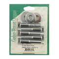 GW Rear Belt Pulley Mounting Kit, Chrome Hex for Harley Davidson