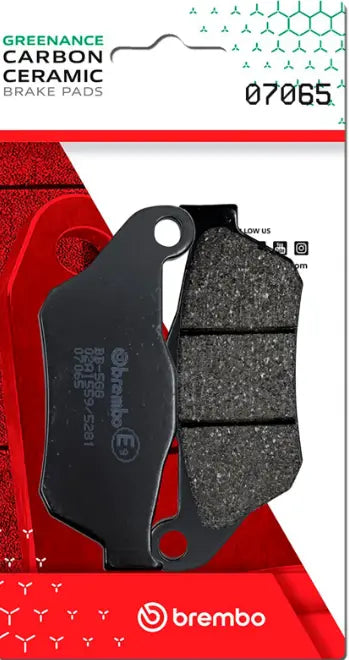 GENUINE CARBON CERAMIC PRIME LINE BRAKE PAD CC CAR/CER FR