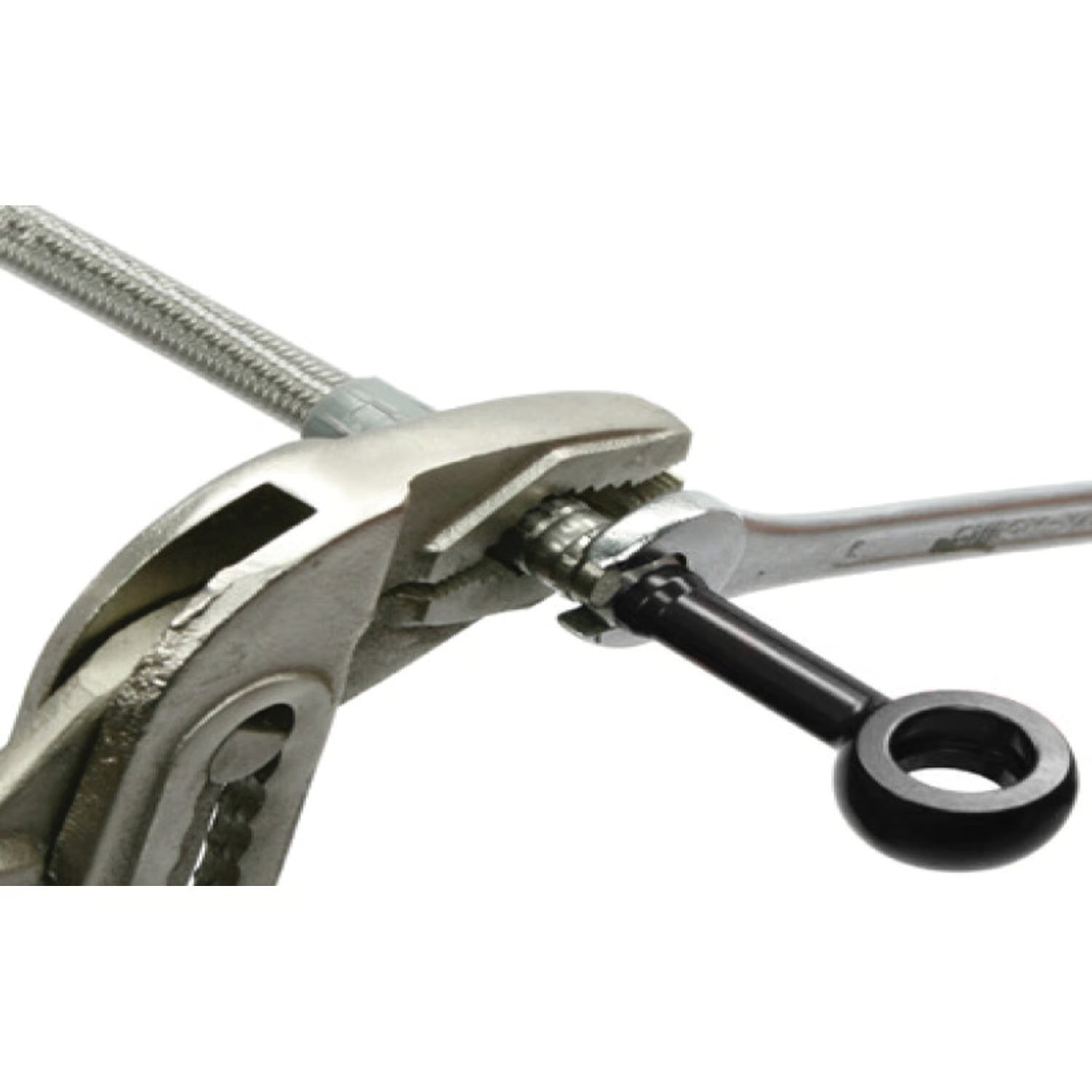 Latiguillo de freno TRW Varioflex transparente 72 cm para moto